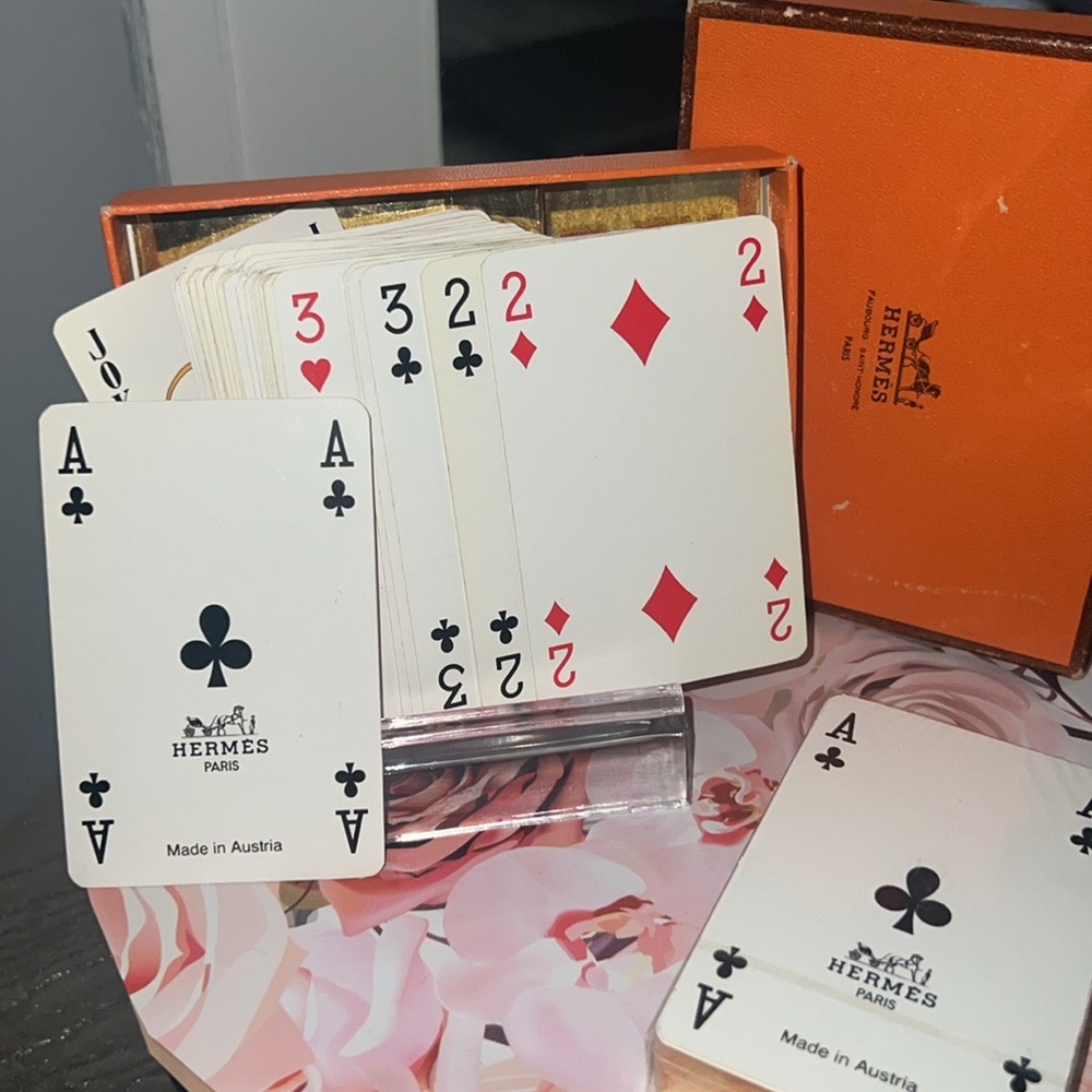 Hermès Playing Cards Set 2 Decks - Picture 6 of 6